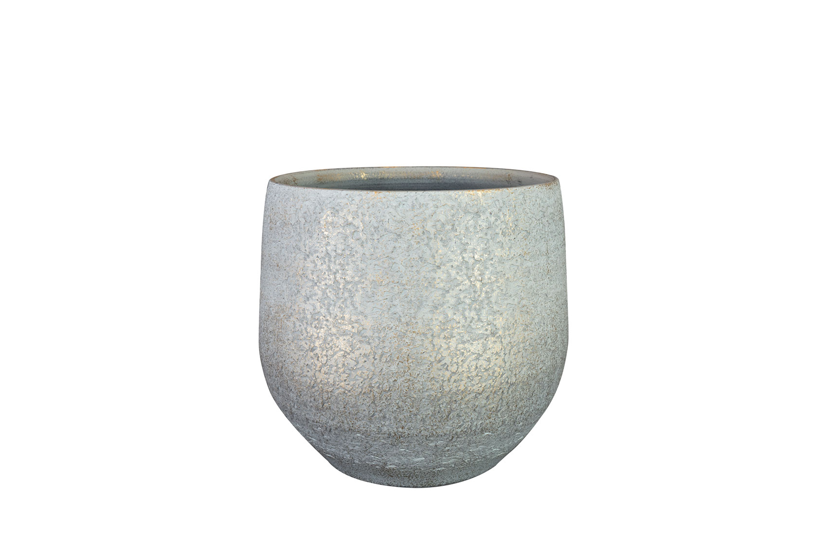 Pot Noor metalic grey D32 H30