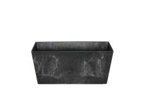 Balkonbak Ella zwart D37x17 H17