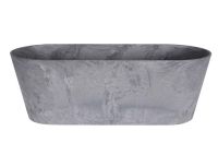 Balkonbak Claire grijs D55x16 H17