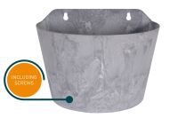 Wandhanger Claire grijs D24x16 H18