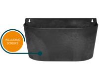 Wandhanger Claire zwart D38x17 H20