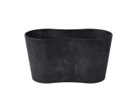 Pot Claire zwart D20x10 H11