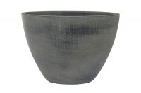 Planter Esra grafiet D33x16 H25