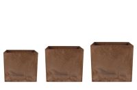 Pot set van 3 Maud oak D37 H33