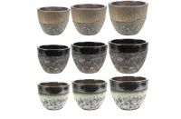 Mixpallet pot set van 3 Pride warm D114 H108