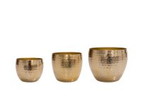 Pot set van 3 Kody gold D21 H16