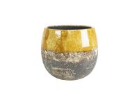 Pot Lindy ocher D16 H13