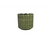 Pot Stian moss green D18 H17