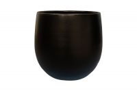 Pot Isabel zwart D22 H20