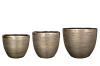 Pot set van 3 Rowen new green D21 H16