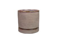 Pot+schotel Lana deep purple D13 H13