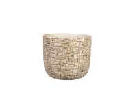 Pot Maxim shiny sand D18 H15