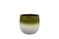 Pot Fem pear green D15 H13