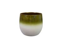 Pot Fem pear green D19 H16