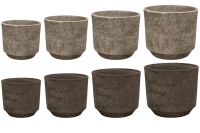Pallet pot set van 4 Ethan 27st kleur D114 H110 2 assorti