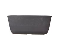 Planter Palermo grijs D35x16 H15