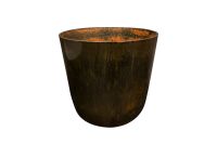 Pot Palermo marble brown D30 H28