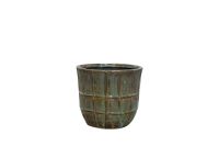 Pot Noemi seagreen D15 H13