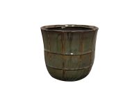Pot Noemi seagreen D18 H14