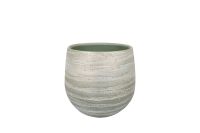 Pot Joyce shiny olive D18 H16