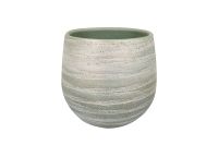 Pot Joyce shiny olive D26 H26