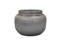 Pot Rocky metallic D28 H20