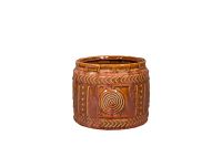 Pot Aztec koraal D17 H12