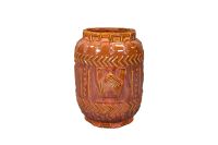 Pot hoog Aztec koraal D17 H22