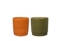 Pallet pot Sas 144st kleur D80x60 H95 2 assorti