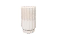 Pot hoog Faye off white D14 H25