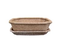 Bowl+schotel Riki sand D23x29 H9