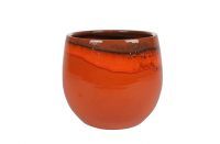 Pot Charlotte orange D23 H20