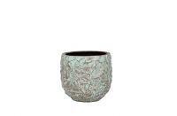 Pot Evi antiq bronze D12 H11