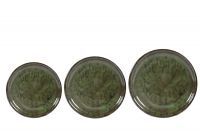 Schotel set van 3 Rico groen D34 H12