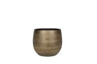 Pot Ryan shiny gold D22 H20