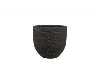 Pot Rinca shiny black D21 H19