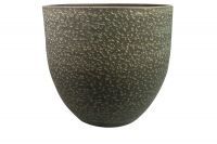 Pot Rinca shiny green D39 H36
