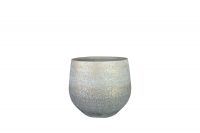 Pot Noor metalic grey D27 H25