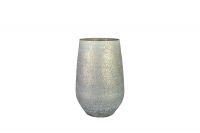 Pot hoog Noor metalic grey D23 H36
