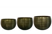 Pot set van 3 Elise groen D44 H31