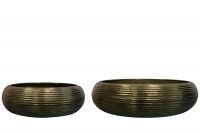 Bowl set van 2 Elise groen D48 H13