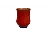 Pot hoog Nolan rood D14 H18