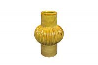 Pot hoog Sanah rib mosterd D15 H23
