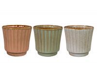 Display pot Hilda 1368st kleur D55x80 H105 3 assorti