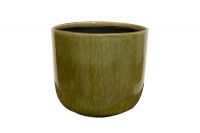 Pot Nine olive green D22 H20