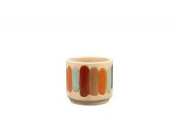 Pot Anna striped D7 H6