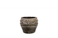 Pot Deb aubergine D13 H11