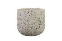 Flessenstop Tina terrazo grey D23 H22