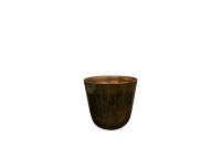 Pot Palermo marble brown D13 H12