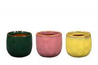 Krat pot Lars fall D55x34 H32 3 assorti